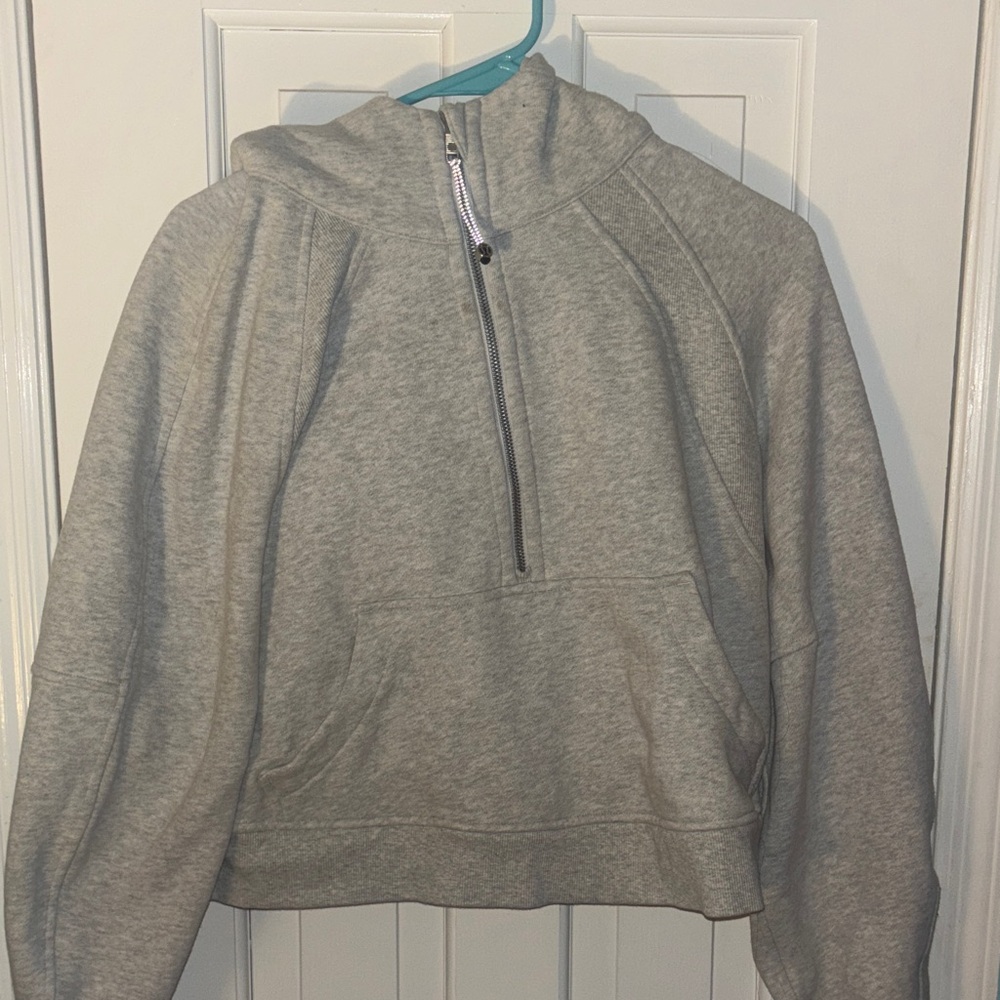 Scuba Oversized Half-Zip Hoodie